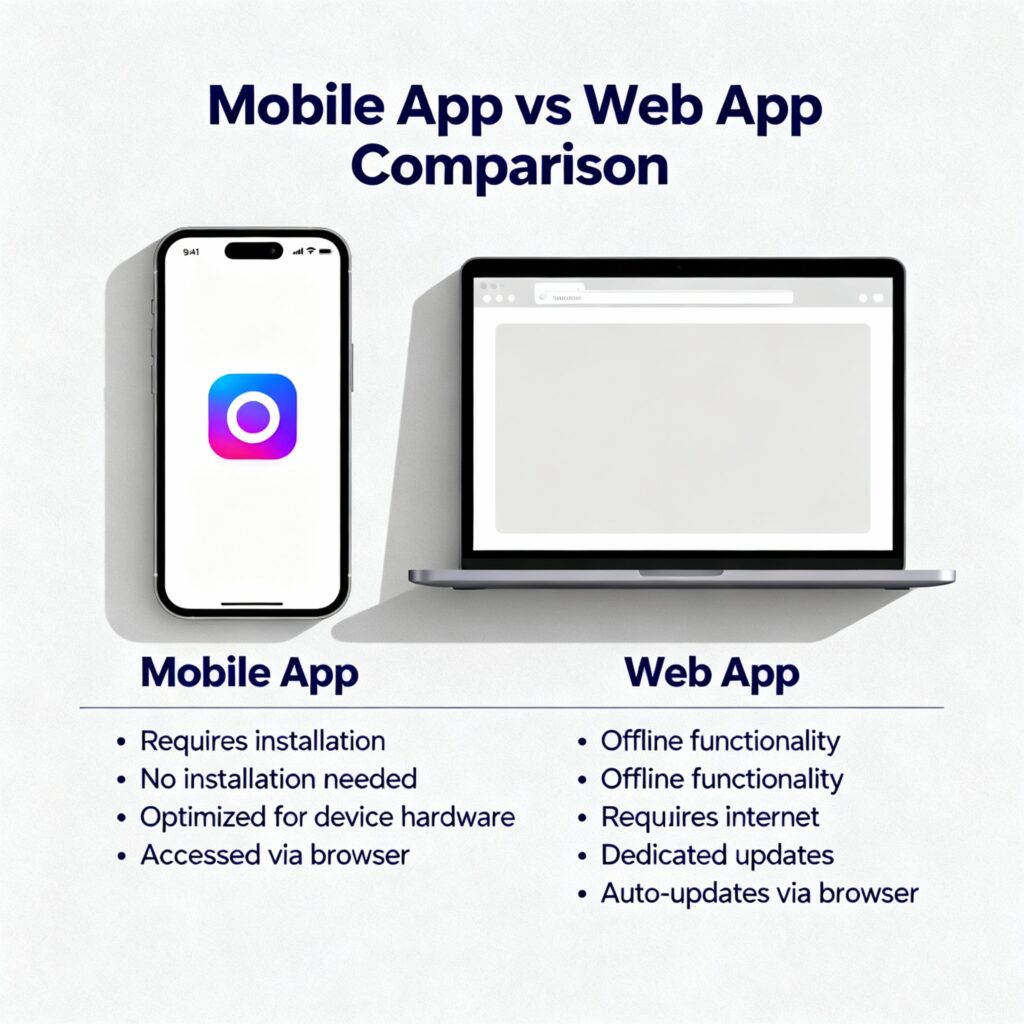 Mobile App vs. Web App: Which to Choose?