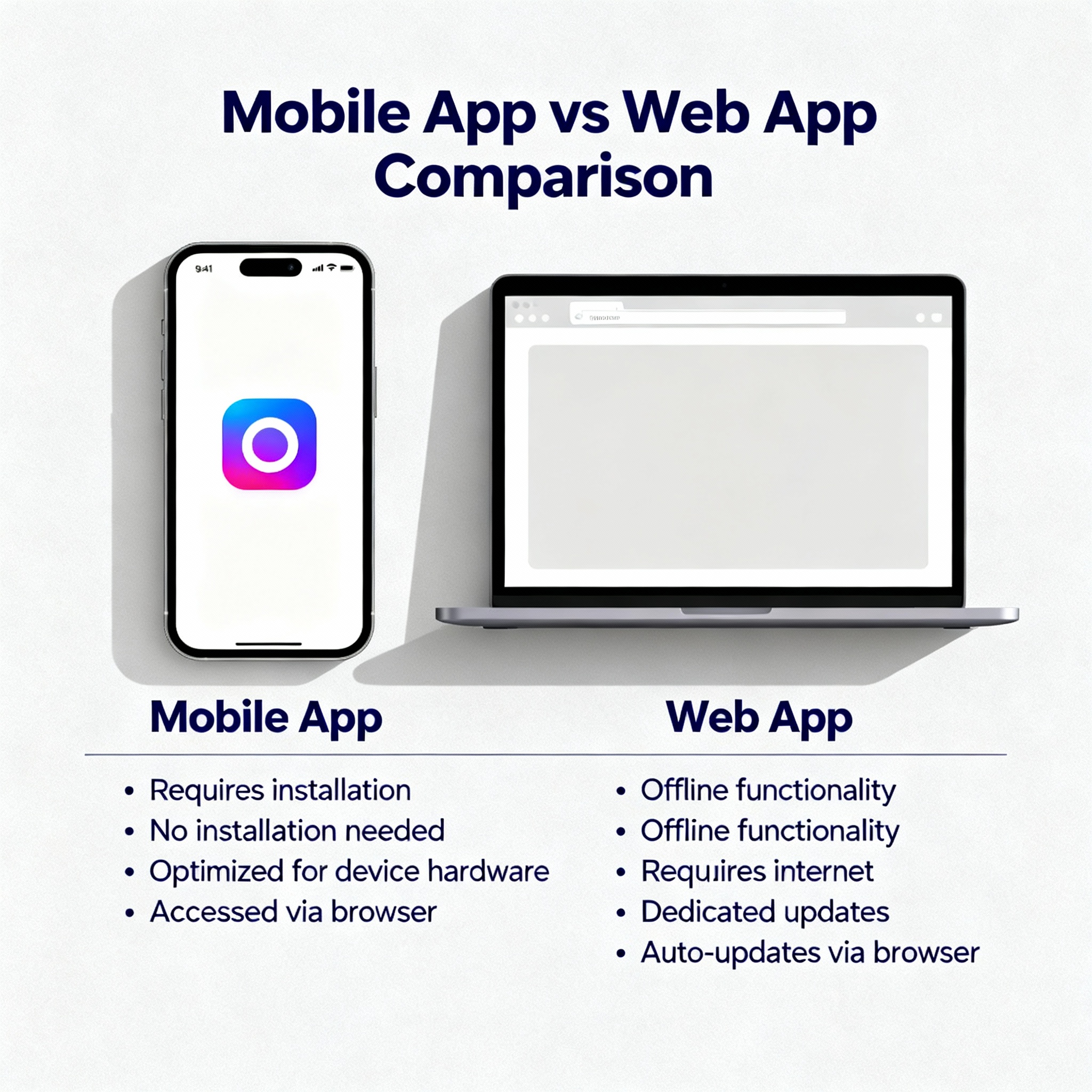 Mobile App vs. Web App: Which to Choose?